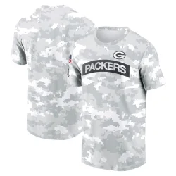 Green Bay Packers Men's Arctic Camo 2024 Salute To Service Performance T-Shirt