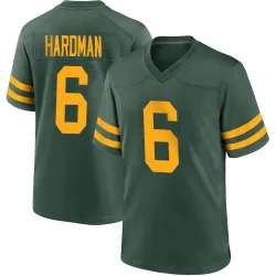 Green Bay Packers Men's Game Green Alternate Jersey (6 Mecole Hardman)
