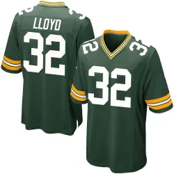 Green Bay Packers Men's Game Green Team Color Jersey (32 MarShawn Lloyd)