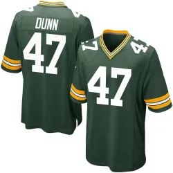Green Bay Packers Men's Game Green Team Color Jersey (47 Isaiah Dunn)