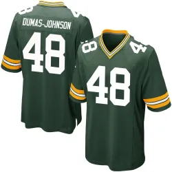 Green Bay Packers Men's Game Green Team Color Jersey (48 Jamon Dumas-Johnson)