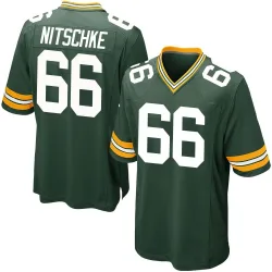 Green Bay Packers Men's Game Green Team Color Jersey (66 Ray Nitschke)
