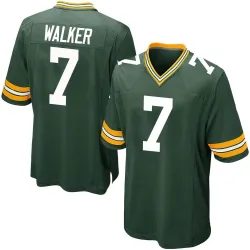 Green Bay Packers Men's Game Green Team Color Jersey (7 Quay Walker)