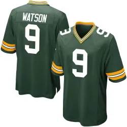 Green Bay Packers Men's Game Green Team Color Jersey (9 Christian Watson)