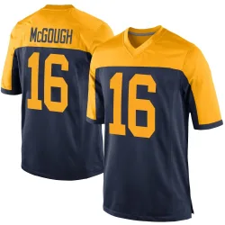 Green Bay Packers Men's Game Navy Alternate Jersey (16 Alex McGough)