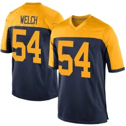 Green Bay Packers Men's Game Navy Alternate Jersey (54 Kristian Welch)