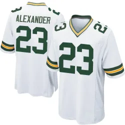 Green Bay Packers Men's Game White Jersey (23 Jaire Alexander)