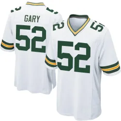 Green Bay Packers Men's Game White Jersey (52 Rashan Gary)