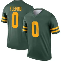 Green Bay Packers Men's Legend Green Alternate Jersey (0 Julian Fleming)