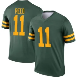 Green Bay Packers Men's Legend Green Alternate Jersey (11 Jayden Reed)