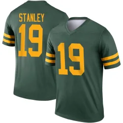 Green Bay Packers Men's Legend Green Alternate Jersey (19 Dimitri Stanley)