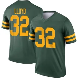 Green Bay Packers Men's Legend Green Alternate Jersey (32 MarShawn Lloyd)