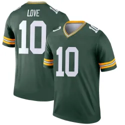 Green Bay Packers Men's Legend Green Jersey (10 Jordan Love)