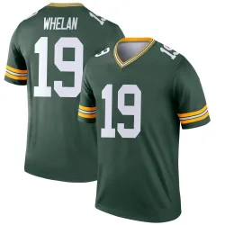 Green Bay Packers Men's Legend Green Jersey (19 Daniel Whelan)