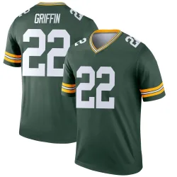Green Bay Packers Men's Legend Green Jersey (22 Tulu Griffin)