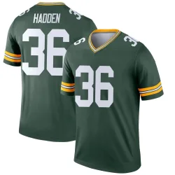 Green Bay Packers Men's Legend Green Jersey (36 Kamal Hadden)