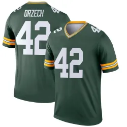 Green Bay Packers Men's Legend Green Jersey (42 Matt Orzech)