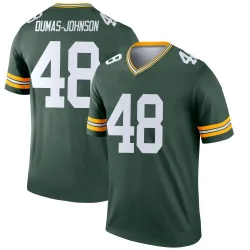 Green Bay Packers Men's Legend Green Jersey (48 Jamon Dumas-Johnson)