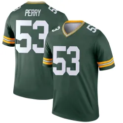 Green Bay Packers Men's Legend Green Jersey (53 Nick Perry)