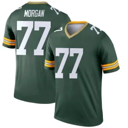 Green Bay Packers Men's Legend Green Jersey (77 Jordan Morgan)