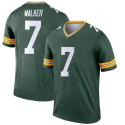 Green Bay Packers Men's Legend Green Jersey (7 Quay Walker)