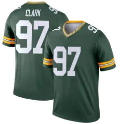 Green Bay Packers Men's Legend Green Jersey (97 Kenny Clark)
