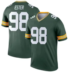 Green Bay Packers Men's Legend Green Jersey (98 James Ester)