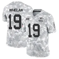 Green Bay Packers Men's Limited Arctic Camo 2024 Salute to Service Jersey (19 Daniel Whelan)