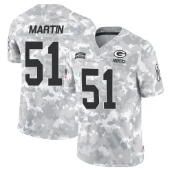 Green Bay Packers Men's Limited Arctic Camo 2024 Salute to Service Jersey (51 Jeremiah Martin)