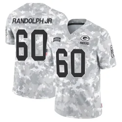 Green Bay Packers Men's Limited Arctic Camo 2024 Salute to Service Jersey (60 Keith Randolph Jr.)
