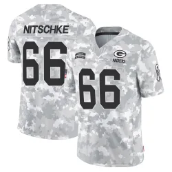 Green Bay Packers Men's Limited Arctic Camo 2024 Salute to Service Jersey (66 Ray Nitschke)