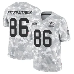 Green Bay Packers Men's Limited Arctic Camo 2024 Salute to Service Jersey (86 John FitzPatrick)