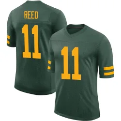 Green Bay Packers Men's Limited Green Alternate Vapor Jersey (11 Jayden Reed)