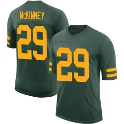 Green Bay Packers Men's Limited Green Alternate Vapor Jersey (29 Xavier McKinney)