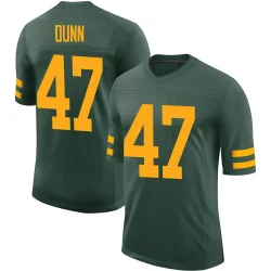 Green Bay Packers Men's Limited Green Alternate Vapor Jersey (47 Isaiah Dunn)