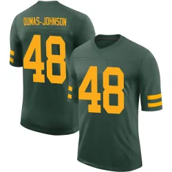 Green Bay Packers Men's Limited Green Alternate Vapor Jersey (48 Jamon Dumas-Johnson)