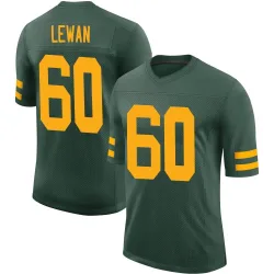 Green Bay Packers Men's Limited Green Alternate Vapor Jersey (60 Jason Lewan)