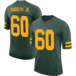 Green Bay Packers Men's Limited Green Alternate Vapor Jersey (60 Keith Randolph Jr.)