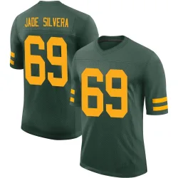 Green Bay Packers Men's Limited Green Alternate Vapor Jersey (69 Nesta Jade Silvera)