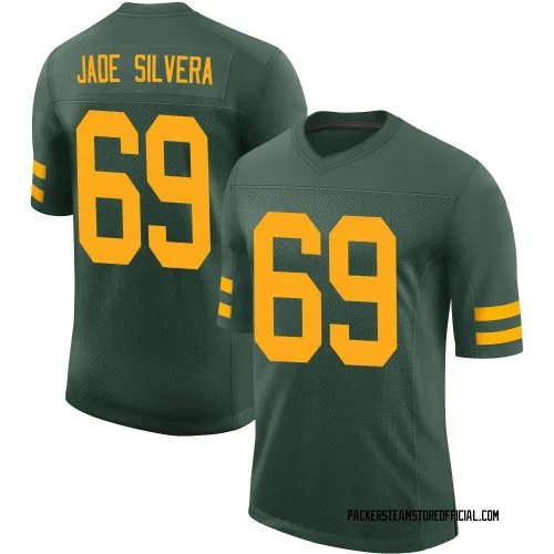 Green Bay Packers Men's Limited Green Alternate Vapor Jersey (69 Nesta Jade Silvera)