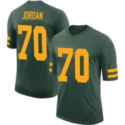 Green Bay Packers Men's Limited Green Alternate Vapor Jersey (70 Michael Jordan)