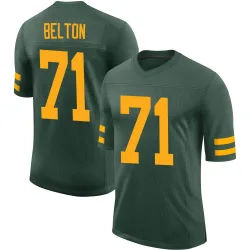 Green Bay Packers Men's Limited Green Alternate Vapor Jersey (71 Anthony Belton)