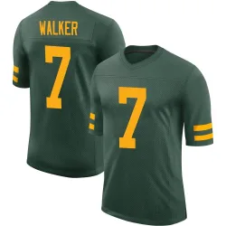 Green Bay Packers Men's Limited Green Alternate Vapor Jersey (7 Quay Walker)