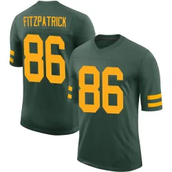 Green Bay Packers Men's Limited Green Alternate Vapor Jersey (86 John FitzPatrick)