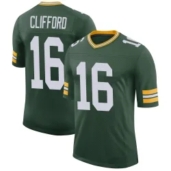 Green Bay Packers Men's Limited Green Classic Jersey (16 Sean Clifford)
