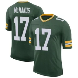 Green Bay Packers Men's Limited Green Classic Jersey (17 Brandon McManus)