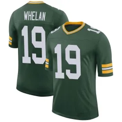Green Bay Packers Men's Limited Green Classic Jersey (19 Daniel Whelan)