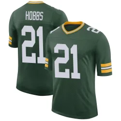 Green Bay Packers Men's Limited Green Classic Jersey (21 Nate Hobbs)