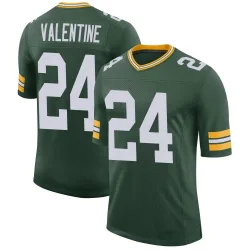 Green Bay Packers Men's Limited Green Classic Jersey (24 Carrington Valentine)