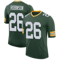 Green Bay Packers Men's Limited Green Classic Jersey (26 Micah Robinson)